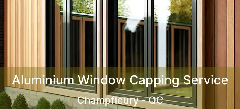  Aluminium Window Capping Service Champfleury - QC