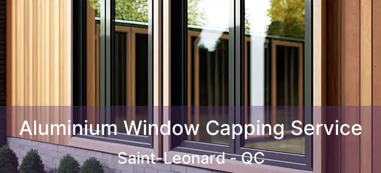  Aluminium Window Capping Service Saint-Leonard - QC