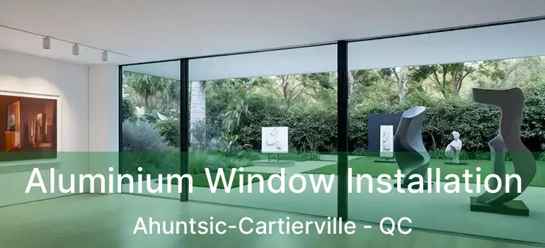  Aluminium Window Installation Ahuntsic-Cartierville - QC