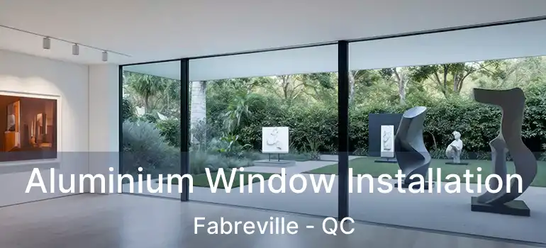  Aluminium Window Installation Fabreville - QC