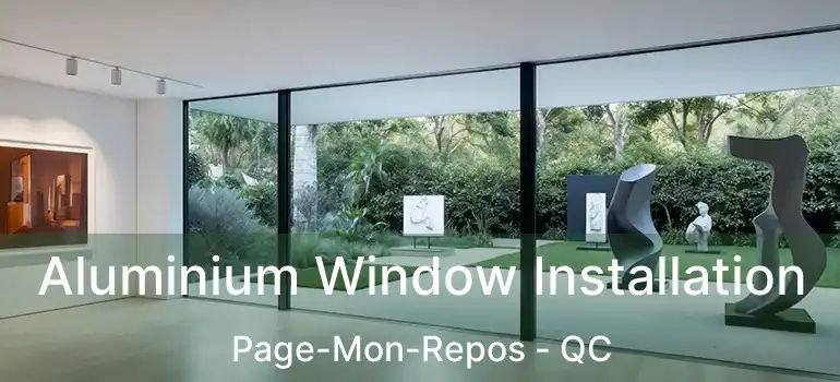  Aluminium Window Installation Page-Mon-Repos - QC