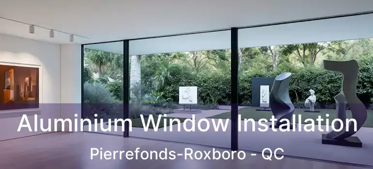  Aluminium Window Installation Pierrefonds-Roxboro - QC