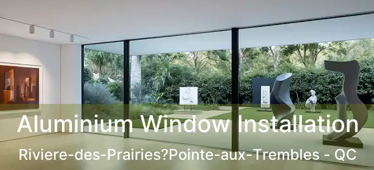  Aluminium Window Installation Riviere-des-Prairies?Pointe-aux-Trembles - QC