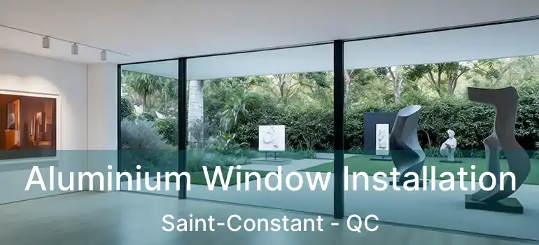  Aluminium Window Installation Saint-Constant - QC