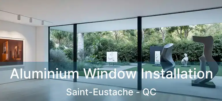  Aluminium Window Installation Saint-Eustache - QC