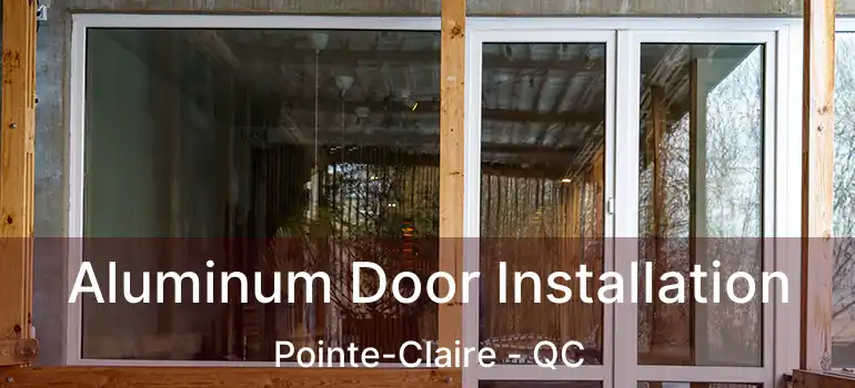  Aluminum Door Installation Pointe-Claire - QC
