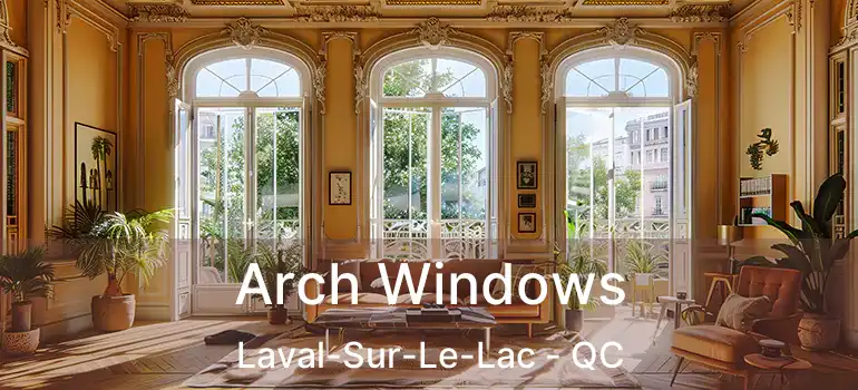  Arch Windows Laval-Sur-Le-Lac - QC