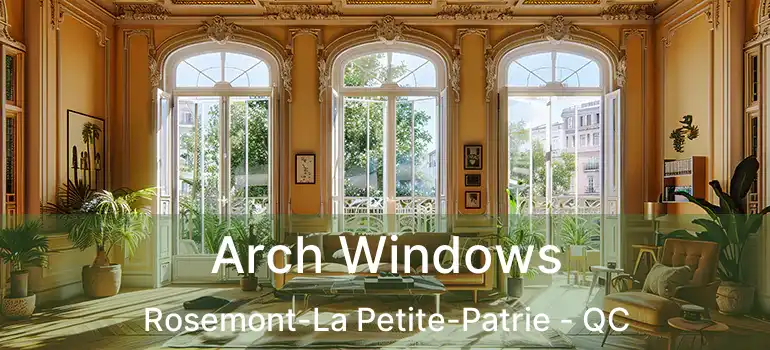  Arch Windows Rosemont-La Petite-Patrie - QC
