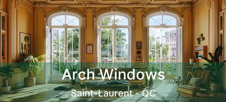  Arch Windows Saint-Laurent - QC