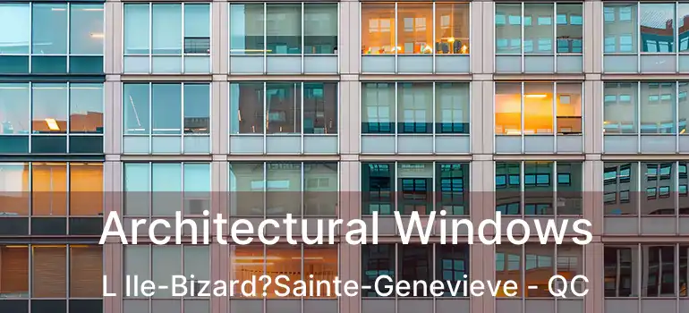  Architectural Windows L Ile-Bizard?Sainte-Genevieve - QC