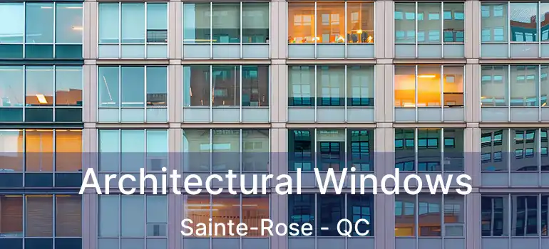 Architectural Windows Sainte-Rose - QC