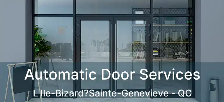  Automatic Door Services L Ile-Bizard?Sainte-Genevieve - QC