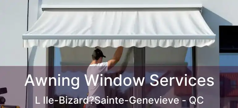 Awning Window Services L Ile-Bizard?Sainte-Genevieve - QC