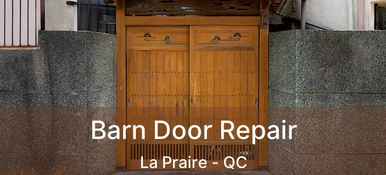  Barn Door Repair La Praire - QC