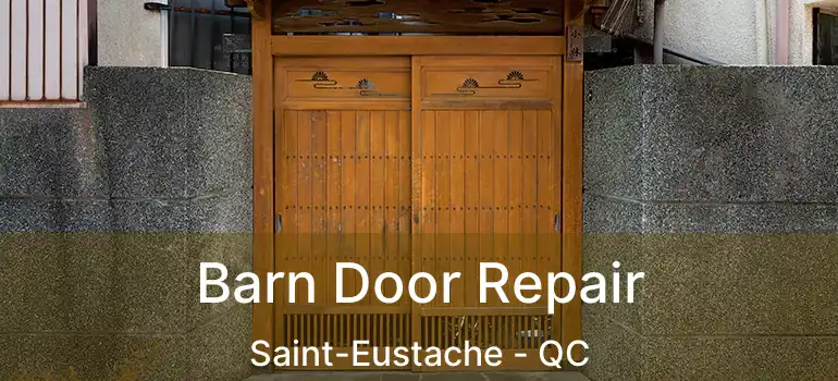  Barn Door Repair Saint-Eustache - QC