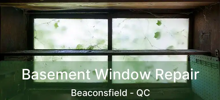  Basement Window Repair Beaconsfield - QC