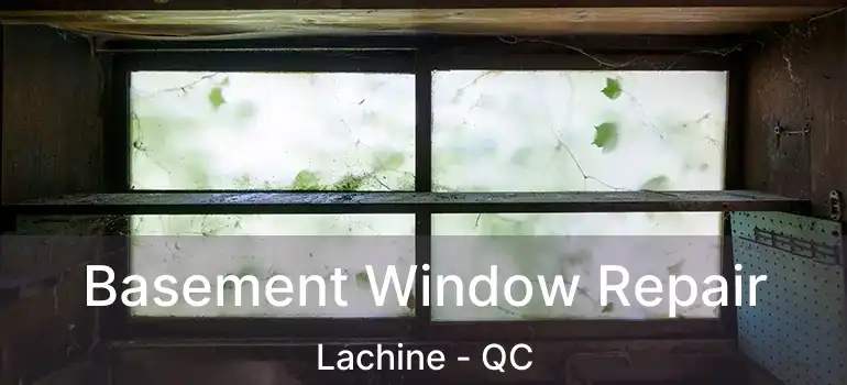  Basement Window Repair Lachine - QC