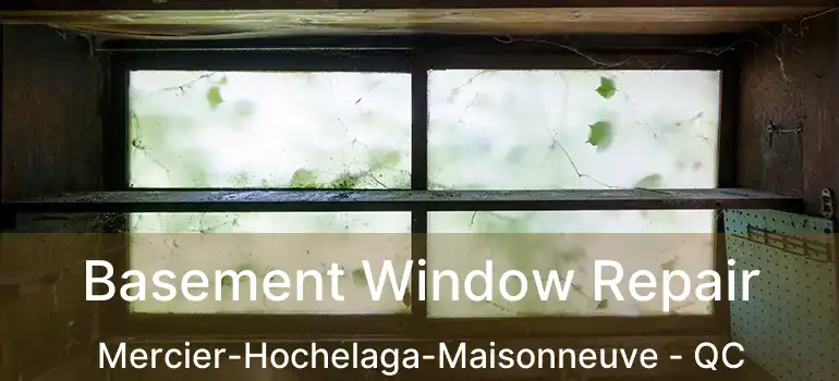  Basement Window Repair Mercier-Hochelaga-Maisonneuve - QC