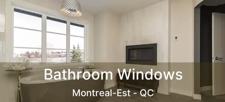  Bathroom Windows Montreal-Est - QC