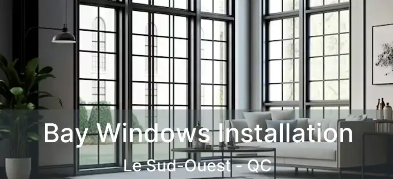 Bay Windows Installation Le Sud-Ouest - QC