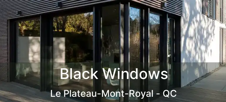  Black Windows Le Plateau-Mont-Royal - QC
