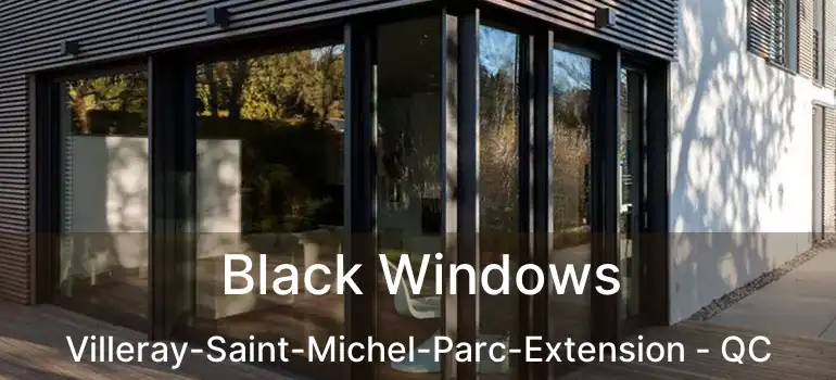 Black Windows Villeray-Saint-Michel-Parc-Extension - QC