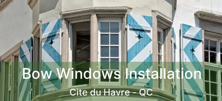  Bow Windows Installation Cite du Havre - QC