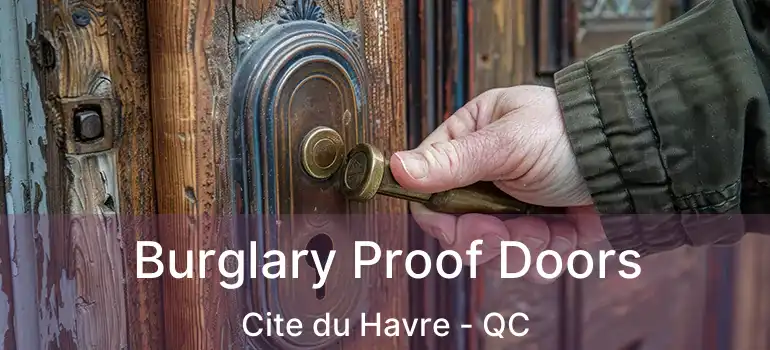  Burglary Proof Doors Cite du Havre - QC