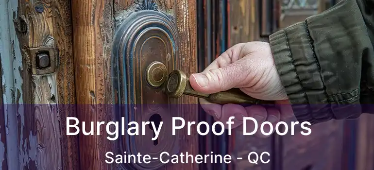  Burglary Proof Doors Sainte-Catherine - QC