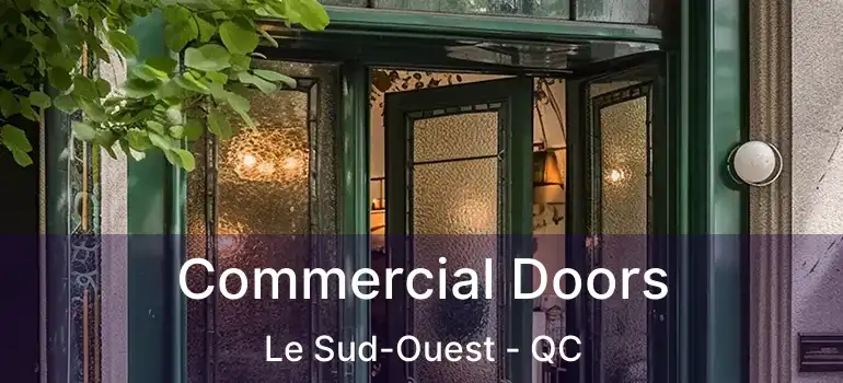  Commercial Doors Le Sud-Ouest - QC
