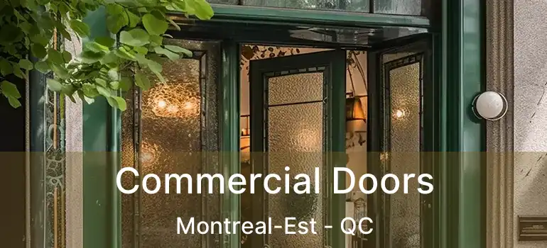  Commercial Doors Montreal-Est - QC