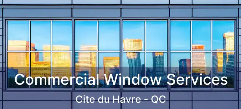  Commercial Window Services Cite du Havre - QC