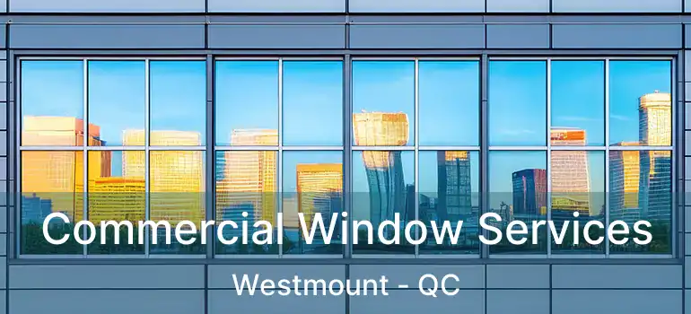  Commercial Window Services Westmount - QC