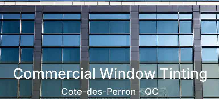  Commercial Window Tinting Cote-des-Perron - QC