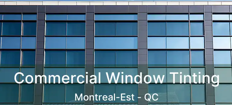 Commercial Window Tinting Montreal-Est - QC