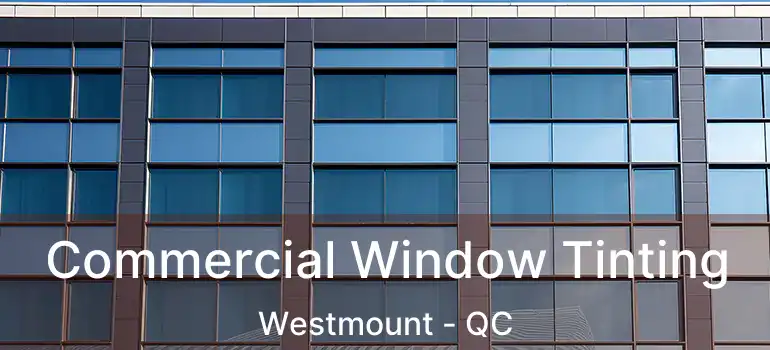  Commercial Window Tinting Westmount - QC
