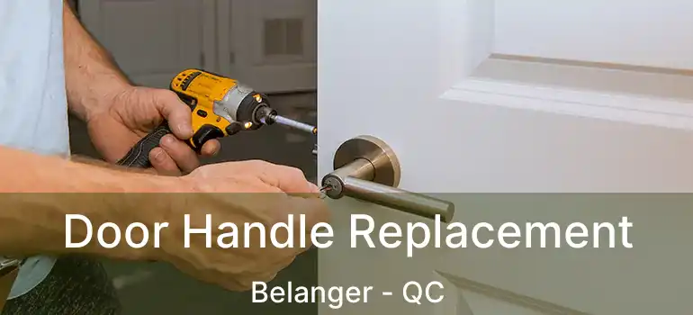  Door Handle Replacement Belanger - QC