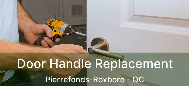  Door Handle Replacement Pierrefonds-Roxboro - QC