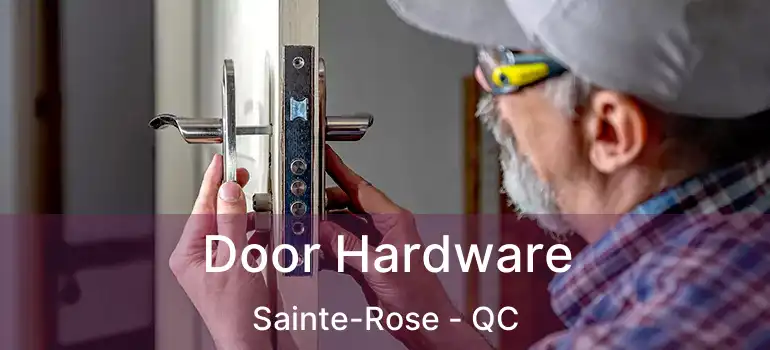  Door Hardware Sainte-Rose - QC
