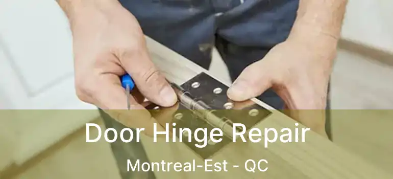  Door Hinge Repair Montreal-Est - QC
