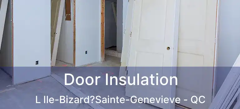  Door Insulation L Ile-Bizard?Sainte-Genevieve - QC