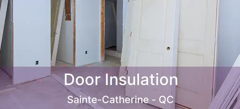  Door Insulation Sainte-Catherine - QC