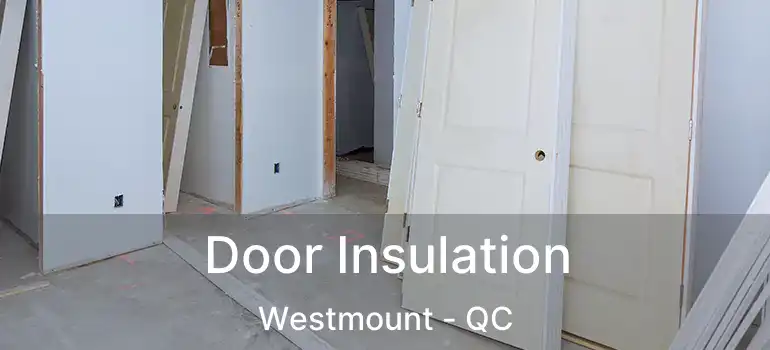  Door Insulation Westmount - QC