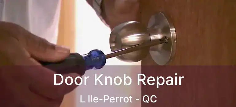  Door Knob Repair L Ile-Perrot - QC