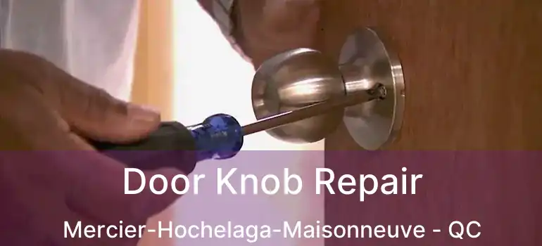  Door Knob Repair Mercier-Hochelaga-Maisonneuve - QC