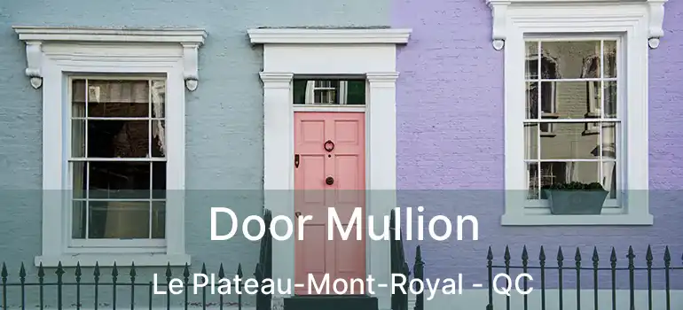  Door Mullion Le Plateau-Mont-Royal - QC