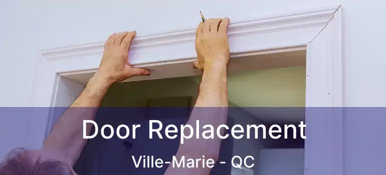  Door Replacement Ville-Marie - QC