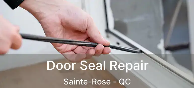  Door Seal Repair Sainte-Rose - QC