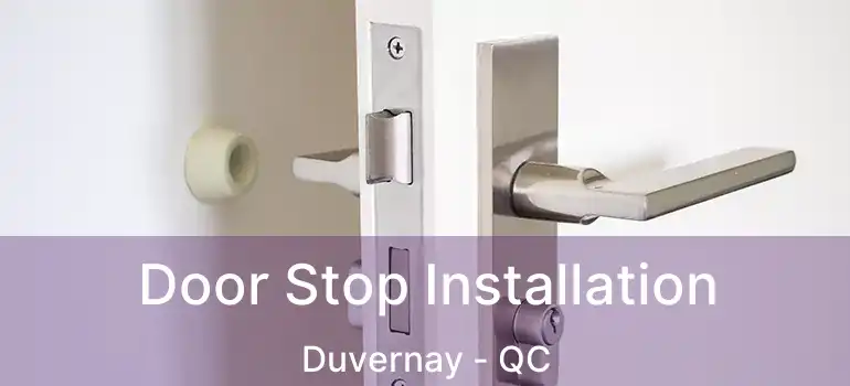  Door Stop Installation Duvernay - QC