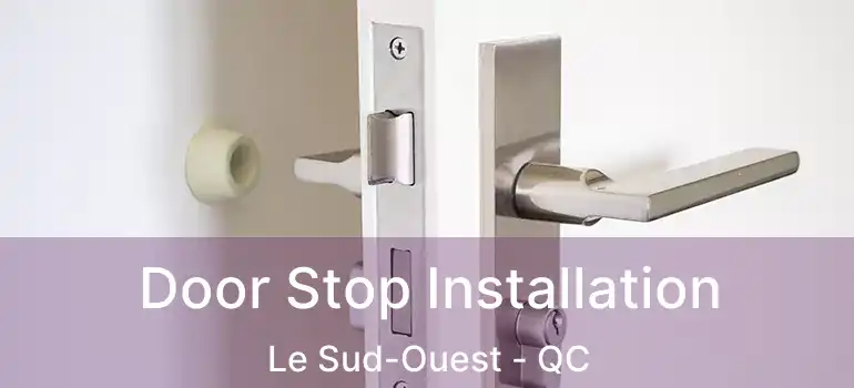  Door Stop Installation Le Sud-Ouest - QC